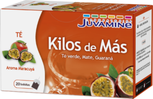 Kilos de más té verde, mate, guaraná