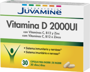 Vitamina D 2000UI sistema inmunitario y nervioso